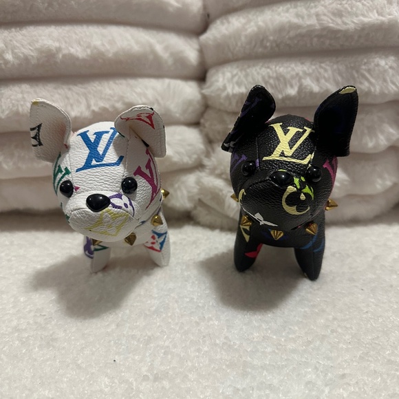 Multicolored dog 🐶 keychain/ bag charm - Picture 1 of 7
